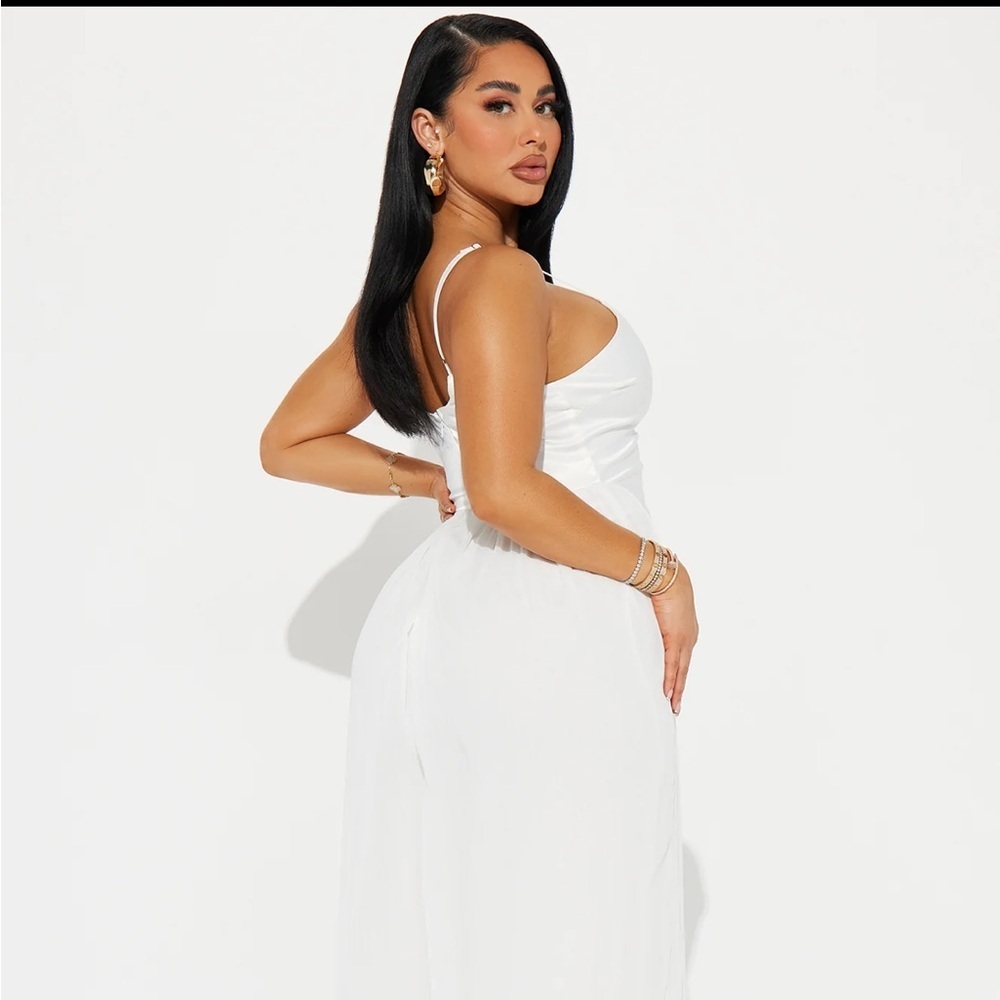 Off White Sexy Jump Suit - Picture 2 of 5